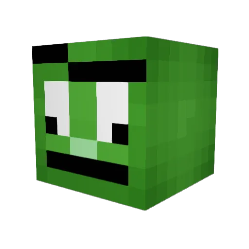 Herman_R Minecraft avatar head, 3D render