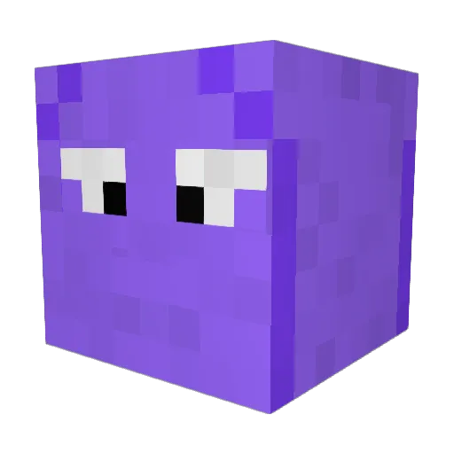 HermesBean Minecraft avatar head, 3D render