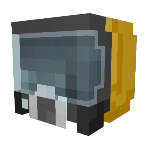 Hermes_Device Minecraft avatar head, 3D render