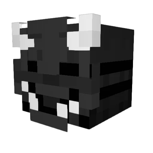 Hermie9459 Minecraft avatar head, 3D render
