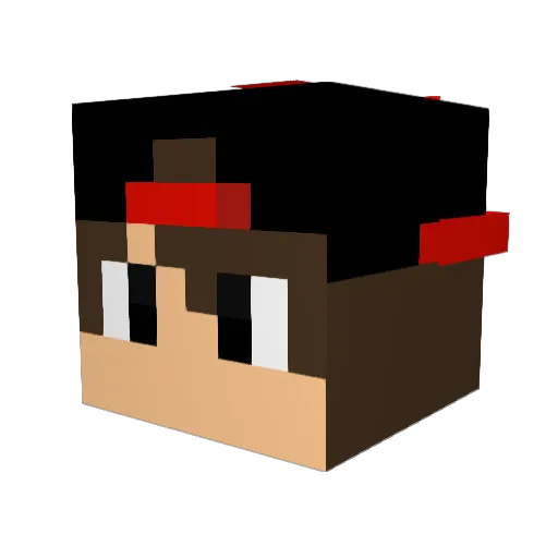 Hernan2004 Minecraft avatar head, 3D render
