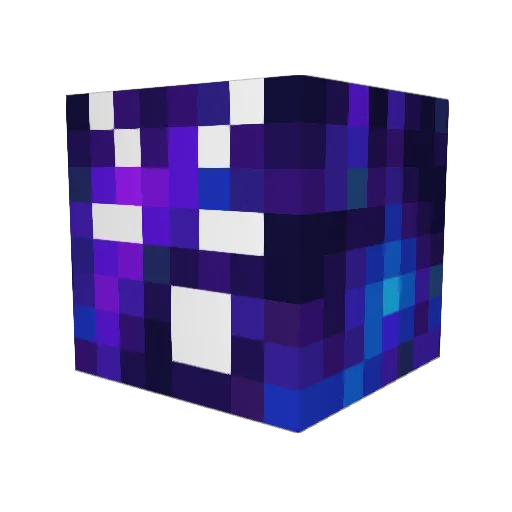 Herni12 Minecraft avatar head, 3D render