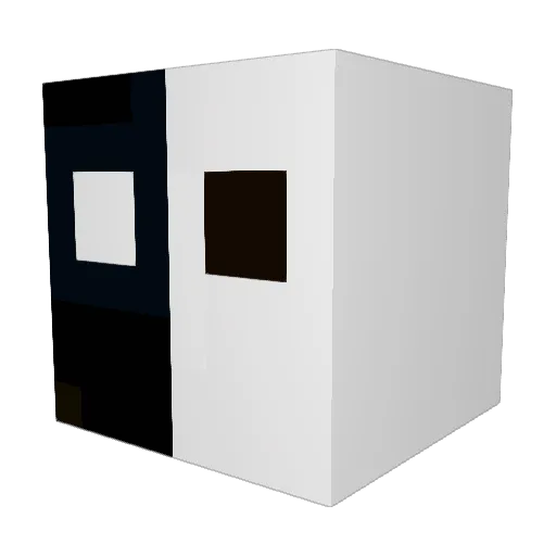 Hero60 Minecraft avatar head, 3D render