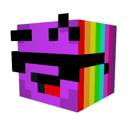 Hero660 Minecraft avatar head, 3D render