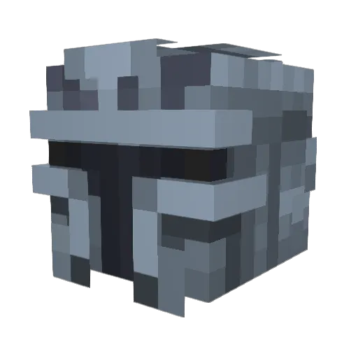 HeroChicken4488 Minecraft avatar head, 3D render