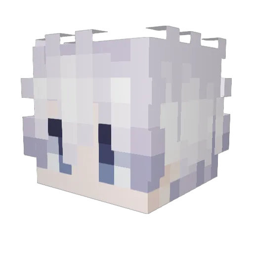 HeroGamer71111 Minecraft avatar head, 3D render