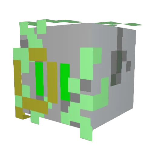 HeroLecroffe Minecraft avatar head, 3D render