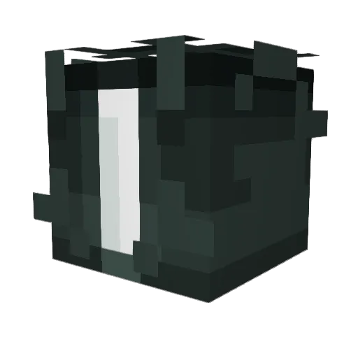 Hero_909 Minecraft avatar head, 3D render