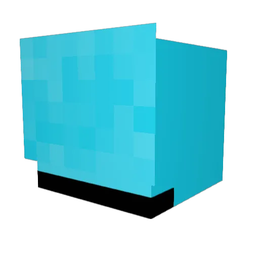 Hero_Crafter Minecraft avatar head, 3D render