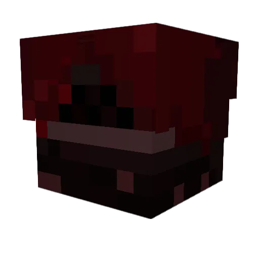 Hero_Kurogane Minecraft avatar head, 3D render