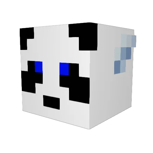 HeroicDefect69 Minecraft avatar head, 3D render