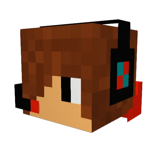 Heroic_Assassin Minecraft avatar head, 3D render