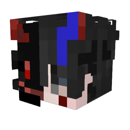 HerrCambeis Minecraft avatar head, 3D render