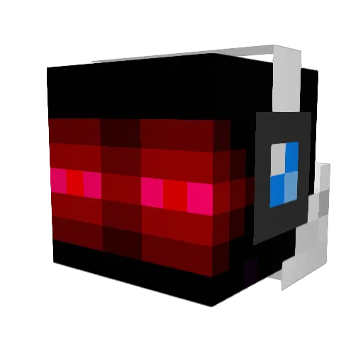 HerrCastiel Minecraft avatar head, 3D render