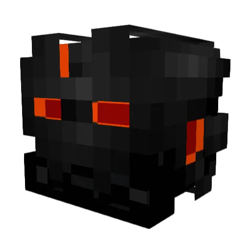 HerrConnect Minecraft avatar head, 3D render