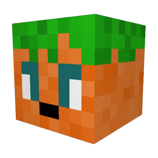 HerrGemuesekorb Minecraft avatar head, 3D render