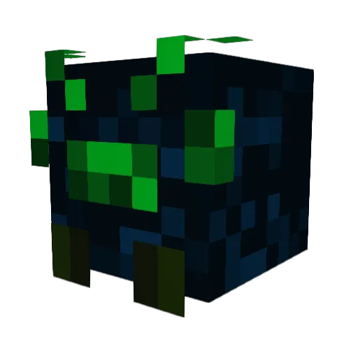 HerrJolo Minecraft avatar head, 3D render