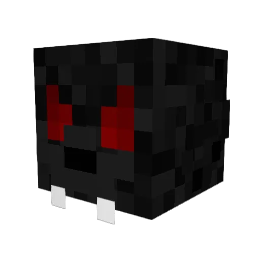 HerrKrok Minecraft avatar head, 3D render