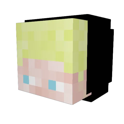 HerrSpeedy12 Minecraft avatar head, 3D render
