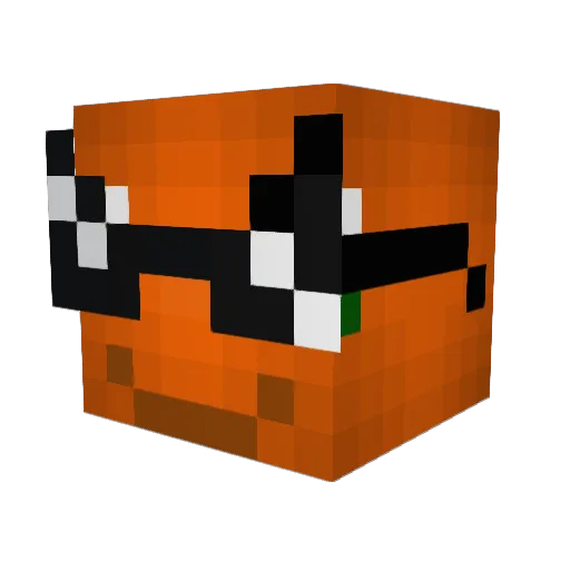 Herr_Derr Minecraft avatar head, 3D render