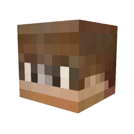Herr_Fortune Minecraft avatar head, 3D render