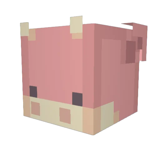 Herr_Razor Minecraft avatar head, 3D render