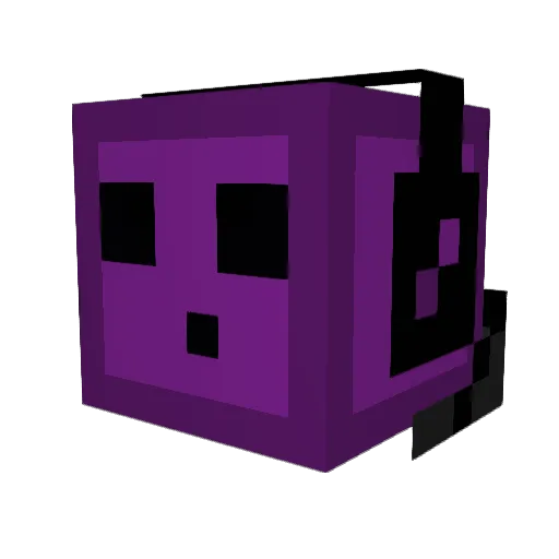 Herrsche Minecraft avatar head, 3D render