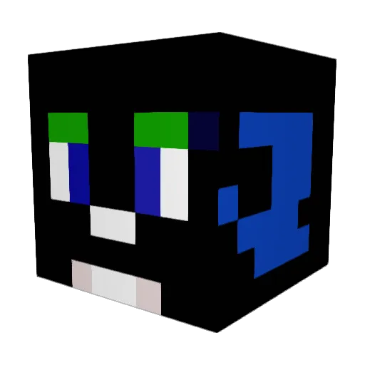 HershalFTW Minecraft avatar head, 3D render