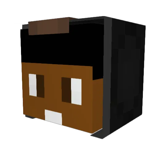 Hersheys_Mike Minecraft avatar head, 3D render