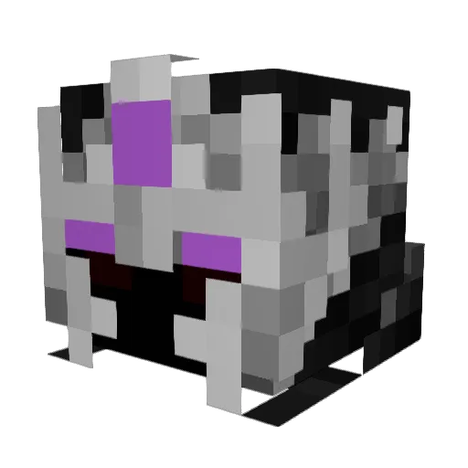 Hesitant_Rex Minecraft avatar head, 3D render