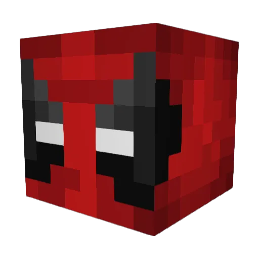 HetIsCorndog Minecraft avatar head, 3D render