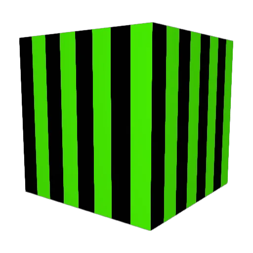 Hetric Minecraft avatar head, 3D render