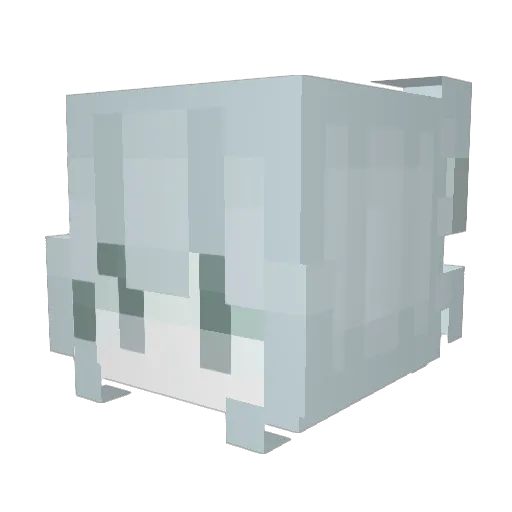 Heuste Minecraft avatar head, 3D render