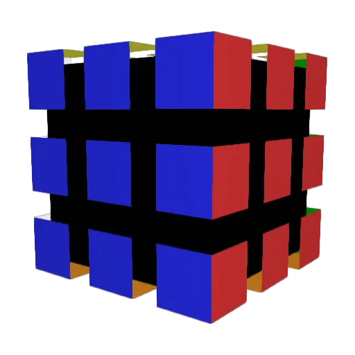 Hevange Minecraft avatar head, 3D render