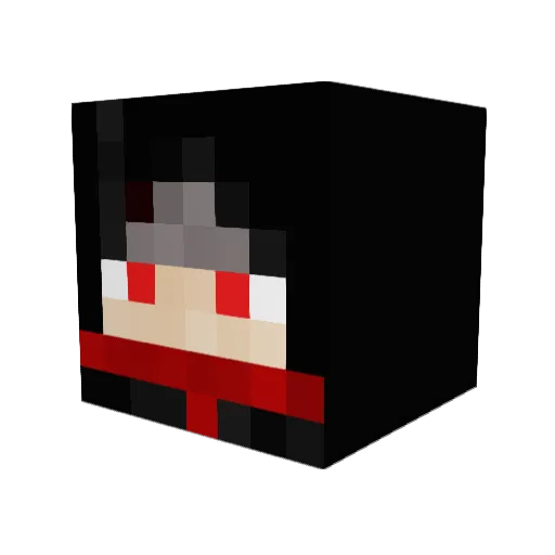 Hewholaughs211 Minecraft avatar head, 3D render