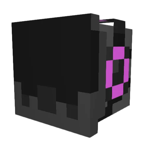 HexDrone1013 Minecraft avatar head, 3D render
