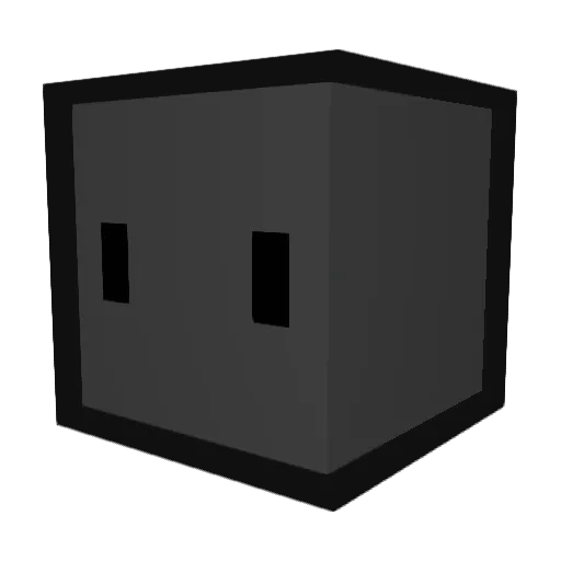 HexRaven Minecraft avatar head, 3D render