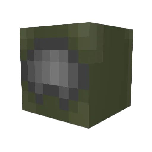 Hexen66 Minecraft avatar head, 3D render
