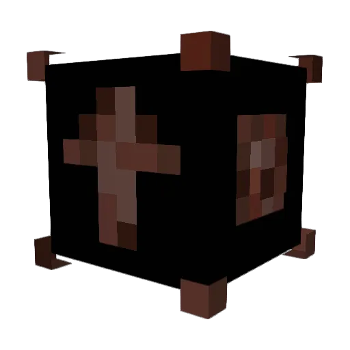 Hexspacio Minecraft avatar head, 3D render