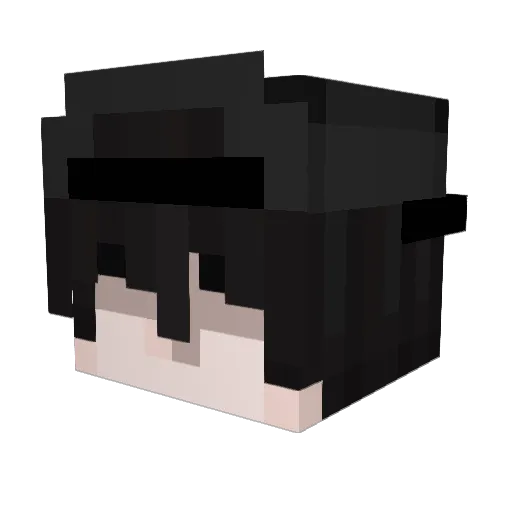 HextizDrg Minecraft avatar head, 3D render