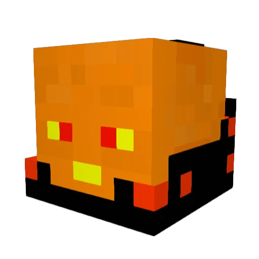 Hexx88 Minecraft avatar head, 3D render
