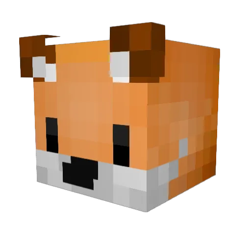 HeyDarrenT Minecraft avatar head, 3D render