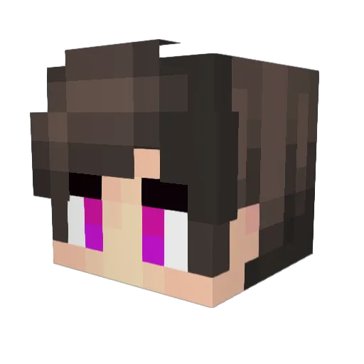 HeyDiegoohWGF Minecraft avatar head, 3D render