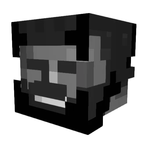 HeyImDub Minecraft avatar head, 3D render