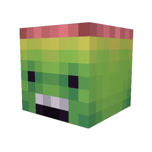 HeyImJonas Minecraft avatar head, 3D render
