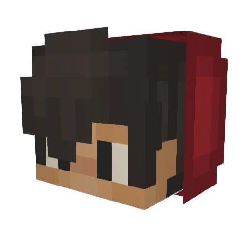 HeyItsDreamZz Minecraft avatar head, 3D render