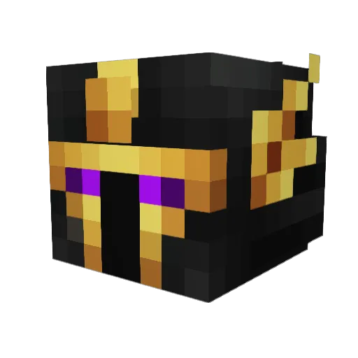 HeyItsHoffalo Minecraft avatar head, 3D render