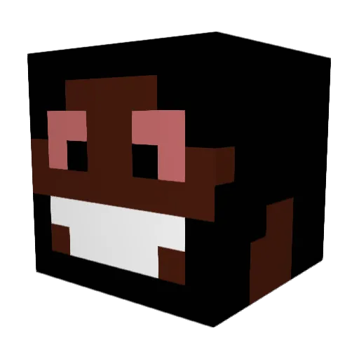 HeyItsMeAvery Minecraft avatar head, 3D render