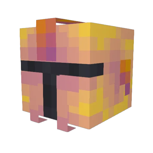 HeyItsOdin Minecraft avatar head, 3D render
