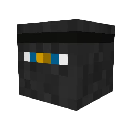 HeyItsSoup Minecraft avatar head, 3D render